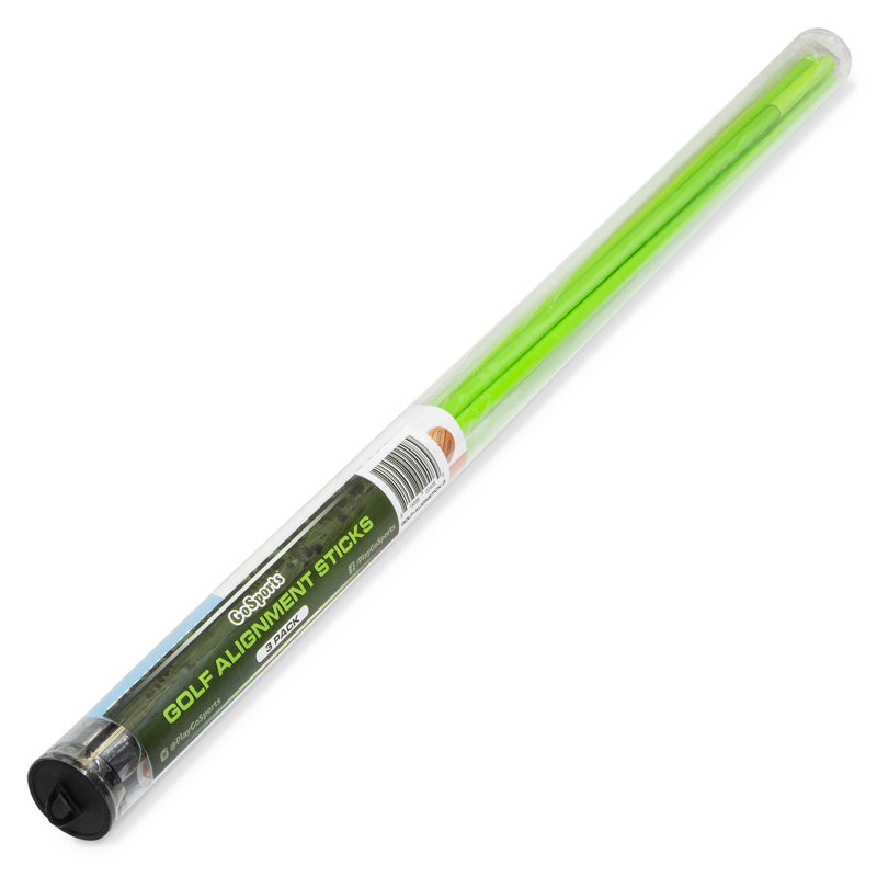Golf Alignment Training Sticks - 3-Pack