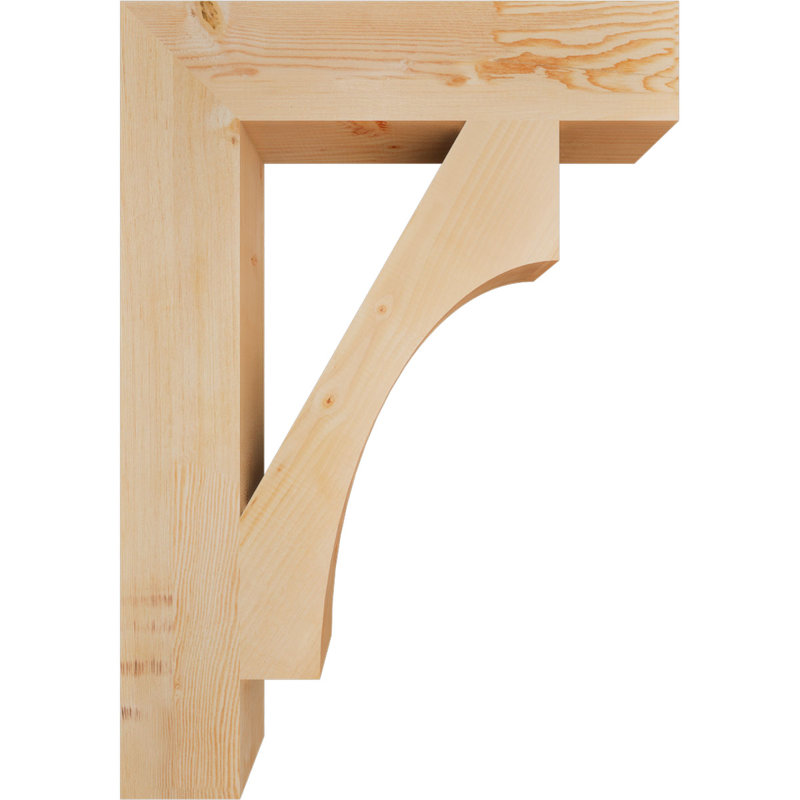 Support de bloc lisse Westlake l 5 5 po x P 28 po x H 40 po, H 40 po x l 5,5 po x P 28 po, Douglas (lisse)