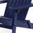 Leesa Solid Wood Folding Adirondack Chair with Table-1985460896