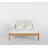 Ardin Solid Wood Bed with Boucle Headboard-698637394-698637392