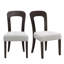 Ensemble de 2 chaises de salle à manger seulement, sans les tables-888401349