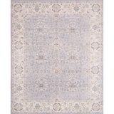 Wool Oriental Area Rug in Ivory