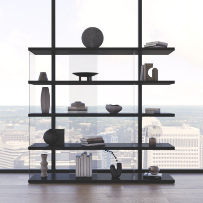 Gravity 70.9" Bookcase with Matte Finish