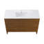 Meuble-lavabo Cascade 48 po en chêne brun-121677768-121677769-121677771