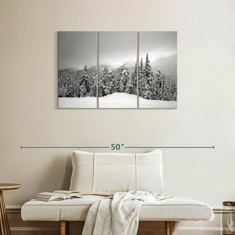 Paysage d'hiver Alvord Whistle, H 24 po x l 38 po
