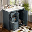 Meuble-lavabo 36 po avec comptoir en céramique-814129283