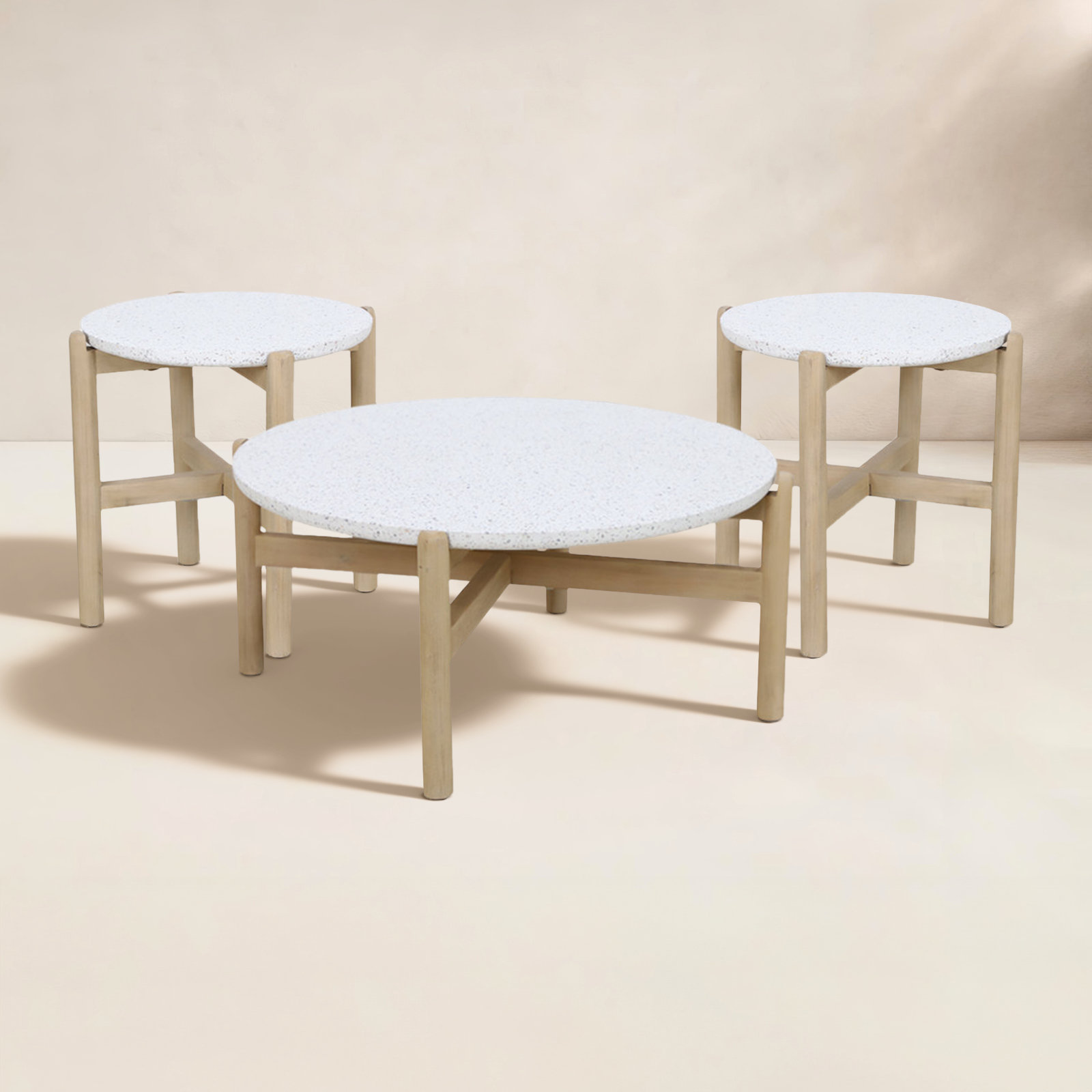 Mimi 33'' Terrazzo Outdoor Table