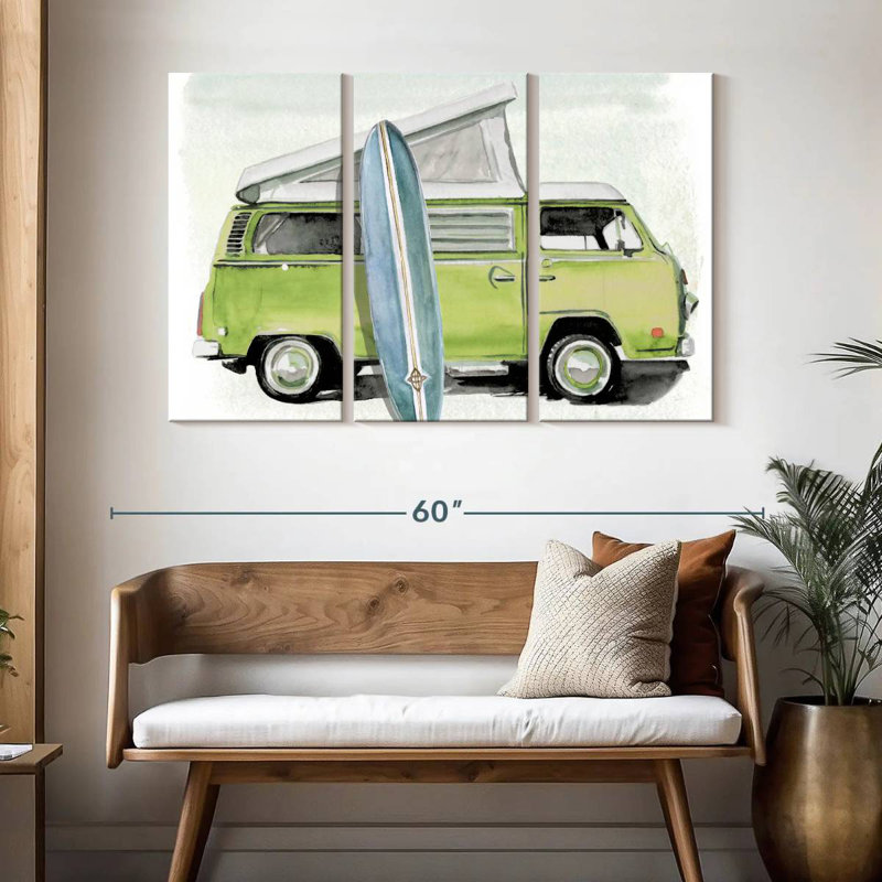 Mehar Surf Wagon I, 32" H x 50" W