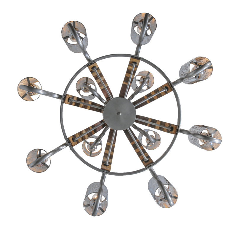 Droitwich 12 - Light Chandelier