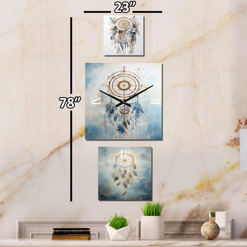 Macilyn Metal Wall Clock