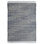 Vanora Striped Area Rug in Blue