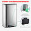 Stainless Steel Step On Kitchen Rubbish Bin