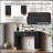 Mirod Modern Console Table With Vertical Ribbed Design, Compact Storage With Functional Drawer