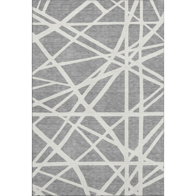 Premium Machine Washable Cossette AMF1040 Geometric Rug
