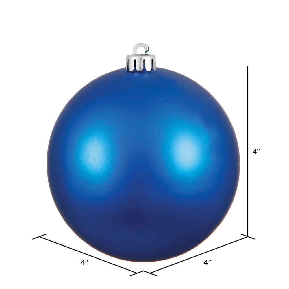 Holiday Décor Ball Ornament, Blue 