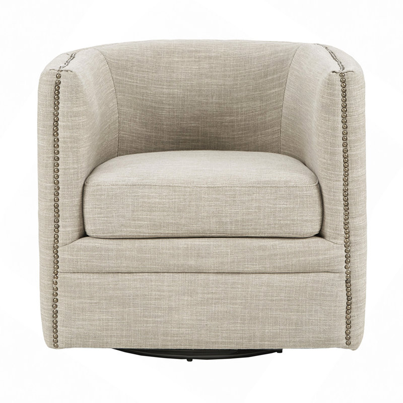 Swivel Chair, Cream