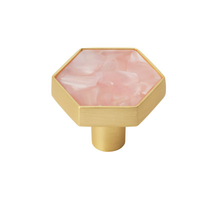 Accents 1 5/16" Length Geometric Knob Multipack