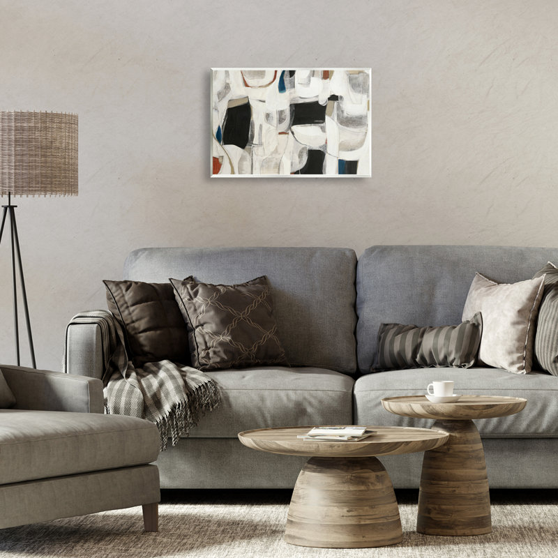 Dynamic Earthy Shapes Wall Plaque, design by Kippi Leonard