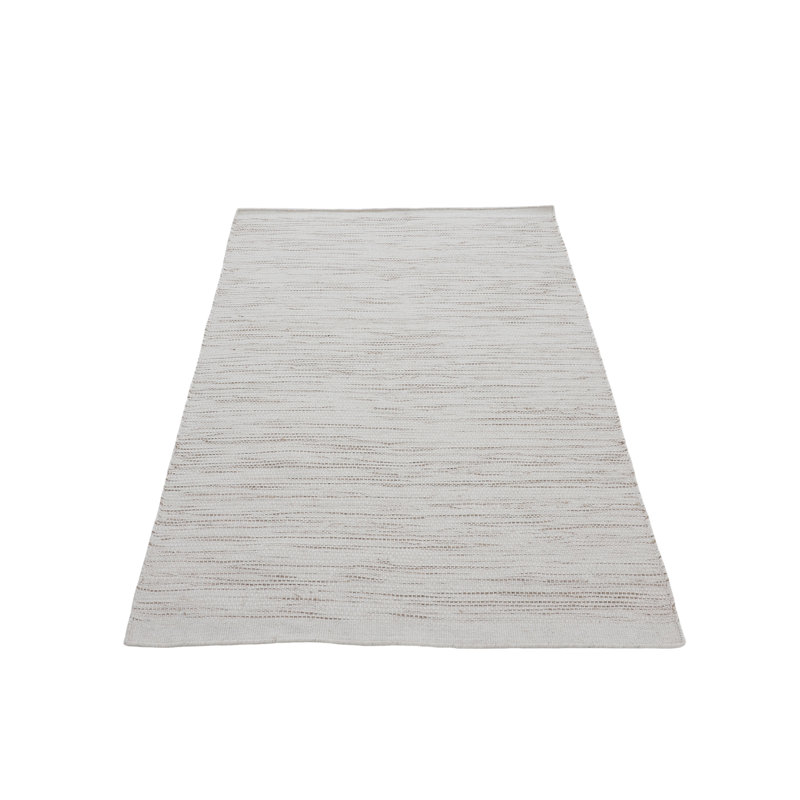 Mona Striped Cotton Hand Woven Area Rug, Rectangle 200 x 290cm