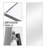 Gurganus Metal Rectangle Mirror-287464754