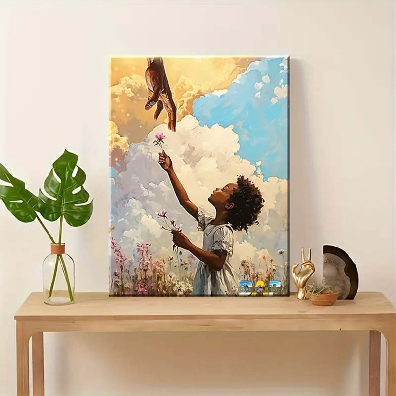 1 Piece Wrapped Canvas Wall Art