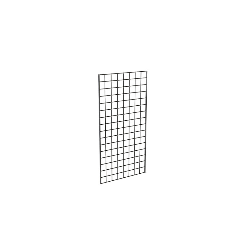 Panneau de grille, Noir, H 48 po x l 24 po