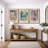 Classical Artwork "Vibrant Colorful Henri Matisse Wall Decor, Modern Abstract Landscape Wall Pictures, Large Framed Canvas Giclee Print 3 Pieces Wall Art Set" 16"x24"x3 pcs, 24"x36"x3 pcs-91875226-91875225
