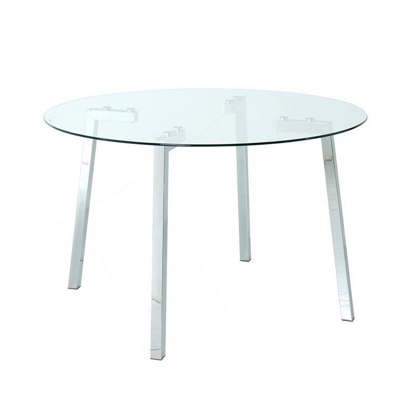 Table de salle à manger Modern, Argent argent