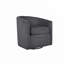 Fauteuil d'appoint pivotant en velours côtelé-127872536