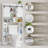 Farmhouse Storage Cabinet Over Toilet With Sliding Doors,Over The Toilet Storage Cabinet, Home Space-Saving Toilet Rack, For Bathroom, Restroom, Laundry-1301362321