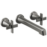 Levoir® Two-Handle Wall Mount Lavatory Faucet - Less Handles