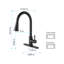 Robinet de cuisine avec douchette extractible-126749232