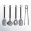 BergHOFF Leo 5Pc Assorted Cooking Utensil Set, Grey