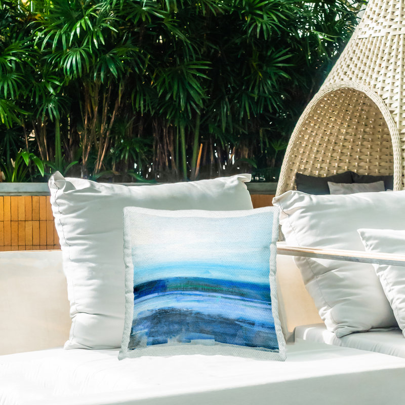 Abstract Outdoor Throw Pillow