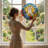 7.8"H Praying Hands Stained Glass Window Panel-1435751447