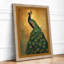 Jewelled Peacock Eclectic - Framed Print-1487486062-1487486064