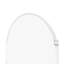 Miroir pleine grandeur en métal blanc-1212504759