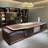 102.36"Modern high-end walnut brown executive desk-1103402422