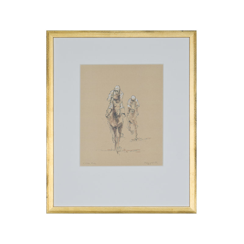 A Close Race Print