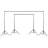 Yescom Freestanding Banner Stand