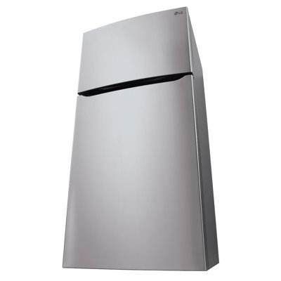 LG Top Freezer Refrigerator with Reversible Door, Reversible Door, Stainless Steel 20 cu. ft.