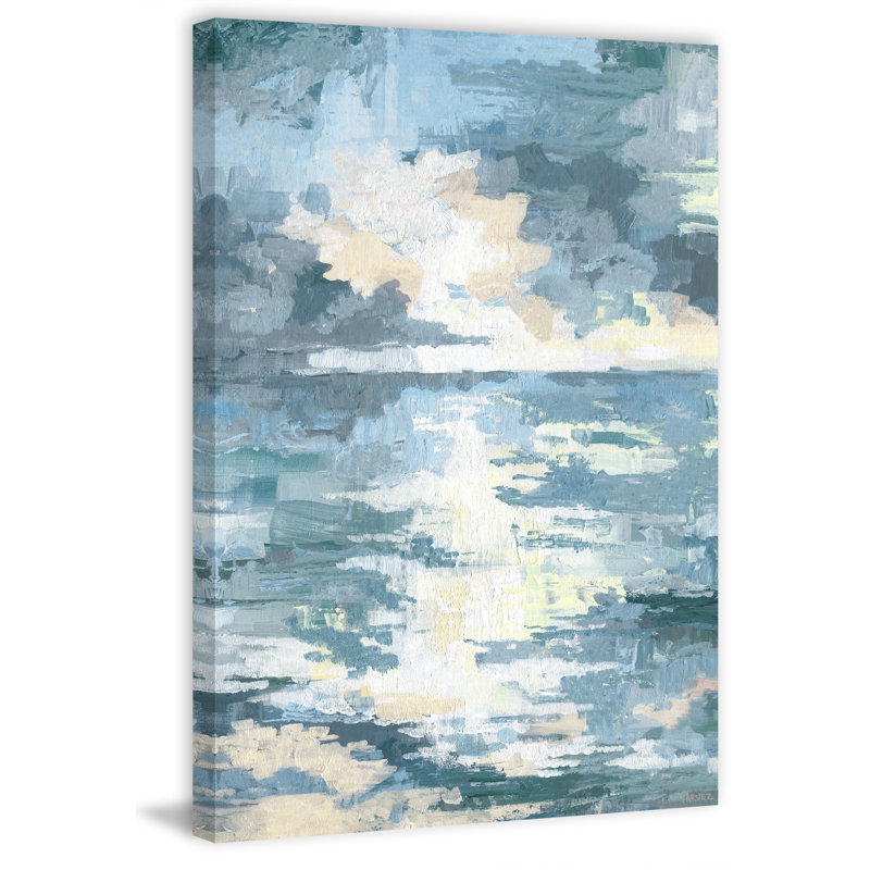 «Tainted Sunset» Parvez Taj - Reproduction d'art sur toile tendue, H 30 po x l 20 po x P 1,5 po