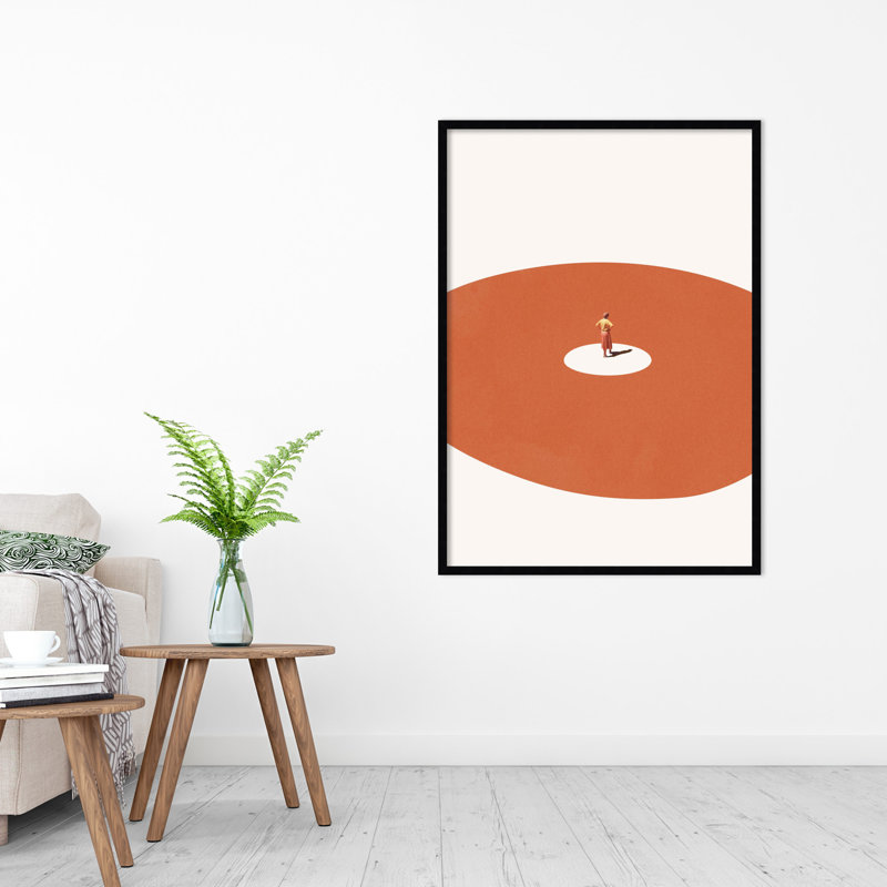 Confidence by Maarten Leon, Black, 29" W x 41" H