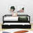 Dystiny Twin Size Wood Daybed with Twin Size Trundle-808710936