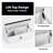 Hidden Litter Box Enclosure Bench
