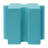 Modular Concave Edge MGO Side Table, Light Blue, Indoor/Outdoor Use, Custom Layouts | Gift Idea-1253914890-1253914891