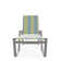 Holna Outdoor Rust-Resistant Metal Chaise Lounge