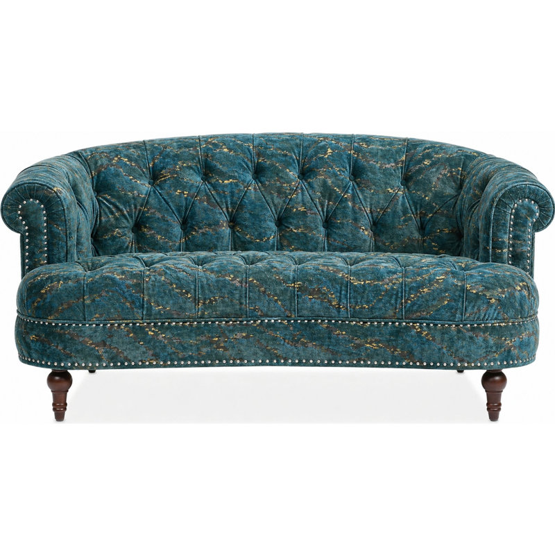 Animal Print Velvet | Empress Fabric, Cerulean