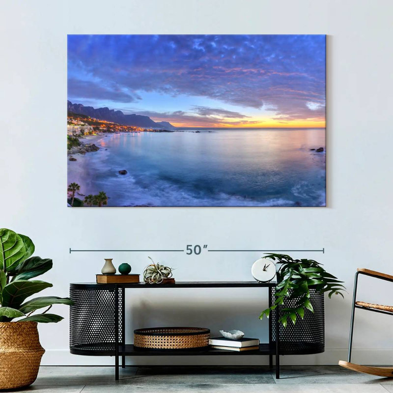 Nicci, Afrique, Cape Town, paysage marin, H 34 po x l 51 po