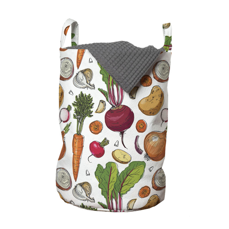 Fabric Laundry Bag with Handles